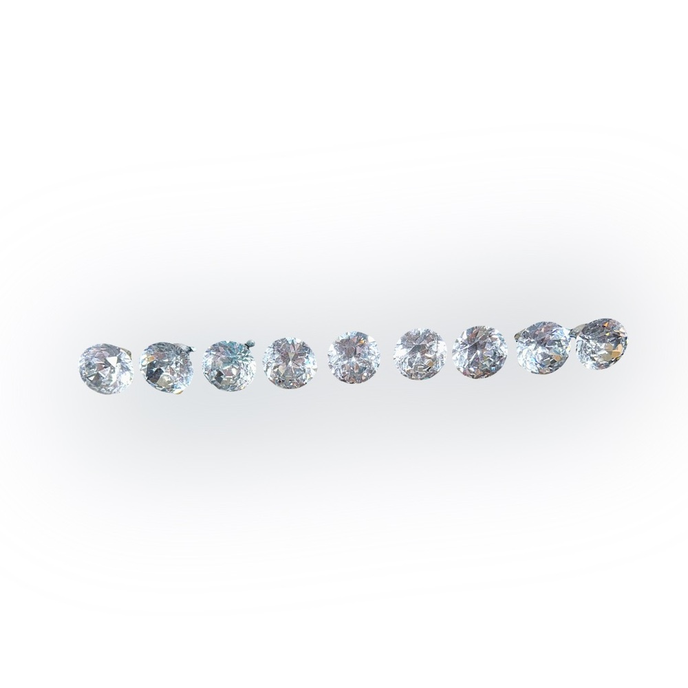 Crystal Rhinestone Diamond Cabinet Desk Drawer Knobs Home Depot Set Of 9